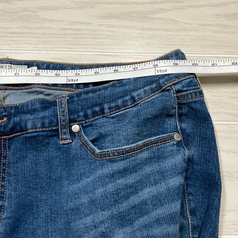 Torrid Women's Curvy Skinny High Rise Jeans Dark Wash Size 22 39x28 - Picture 8 of 10